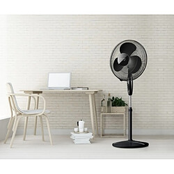 Ventilateur sur pied 40cm 40w noir - greco 16cr elegance - TAURUS ALPATEC