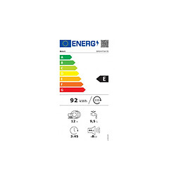 Lave-vaisselle 60cm 12 couverts 44db - sms4htw47e - BOSCH