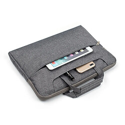 Acheter Wewoo Sacoche pour ordinateur portable gris 13,3 pouces et ci-dessous Macbook, Samsung, Lenovo, Sony, DELL Alienware, CHUWI, ASUS, HP Un sac à bandoulière Zipper épaule,