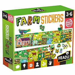 Headu - Farm & Stickers - Jeu éducatif pour enfants de 3 à 6 ans 