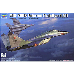 Trumpeter Maquette avion : MIG-29UB FULCRUM (Izdeliye 9-51) 