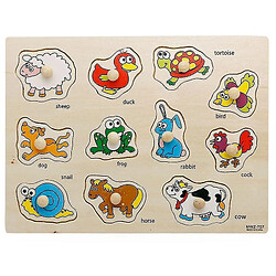 Universal (I) Animaux Puzzle de lettres Jouets éducatifs pour la petite enfance 