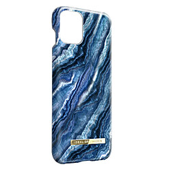 Coque iPhone 11 Pro Tendance Magnétique Indigo Swirl Ideal of Sweden Bleu