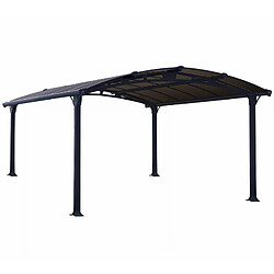 Carport 15.5m² gris anthracite - 705515 - PALRAM