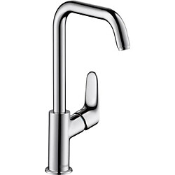 mitigeur de lavabo - focus 240 - bec haut - chromé - hansgrohe 31609000