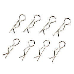 8 Pièces pour Xinlehong 9125 1/10 RC Car Shell Pin High RC Racing Auto Parts Carrosserie Pièces de voiture RC goupille clip