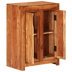 Maison Chic Buffet,Meuble de Rangement,commode pour salon,Cuisine 55x33x75 cm bois massif d'acacia -MN40374