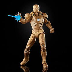 Ludendo Hasbro Marvel Legend Series - Figurines 15 cm Happy Hogan et Iron Man Mark XXI