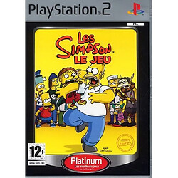 NC LES SIMPSONS : Le jeu PLATINUM / JEU CONSOLE PS2 - Reconditionné