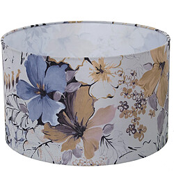 Écran de lampe Alexandra House Living Multicouleur Textile Floral 40 x 25 x 40 cm 