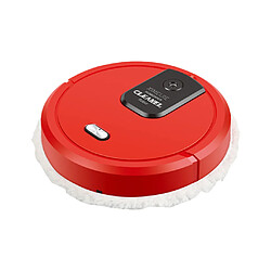 Trois en un aspirateur robot intelligent de balayage rechargeable sec et humide - rouge