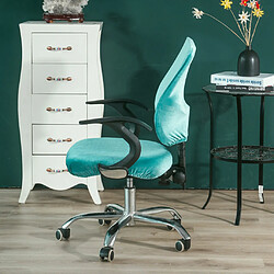 Avis La chaise d'ordinateur d'ordinateur de bureau extensible amovible couvre le lac bleu