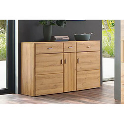 Avis Pegane Buffet coloris chêne Grandson - Longueur 154 x Hauteur 88 x Profondeur 45 cm