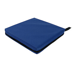 coussin de siège de chaise imperméable à l'eau coussin de camping de jardin extérieur bleu marine Coussin de siège