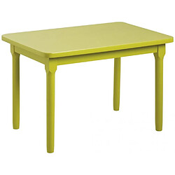 Aubry Gaspard Table enfant en hêtre anis.