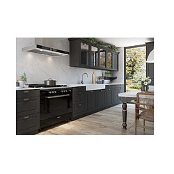 Acheter Hotte décorative murale 90cm 63db 564m3/h inox/noir - GHBS97IX - GLEM