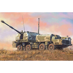 Hobby Boss Maquette Canon Russian 130mm Coastal Defense Gun A-222 Bereg