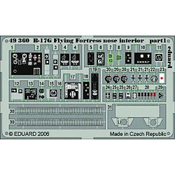 B-17G Flying Fortress nose interior für Revell/Monogram Bausatz- 1:48e - Eduard Accessories 