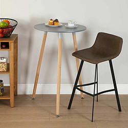 Avis Tabouret Versa Edvin Marron 49 x 88 x 42 cm (2 Unités)