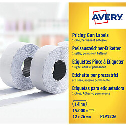 AVERY Zweckform Etiquette pour étiqueteuse de prix, blanc ()