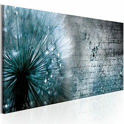 Paris Prix Tableau Imprimé Blue Dandelion 40 x 120 cm 