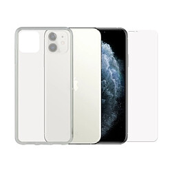 Uknow Film Protecteur en Verre Trempé pour Téléphone Portable + Étui pour Téléphone Portable Iphone 11 Pro Contact 