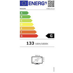 Écran Videowall Philips 55BDL3511Q/00 4K Ultra HD 55" 60 Hz LED