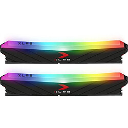 Avis PNY XLR8 Gaming EPIC-X RGB Mémoire PC 16Go (2x 8Go) DDR4 4000MHz CL18 288-pin DIMM Noir