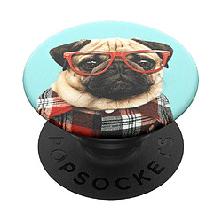 PopSockets - Support et Grip Interchangeable pour Smartphone et Tablette - Studious Stu