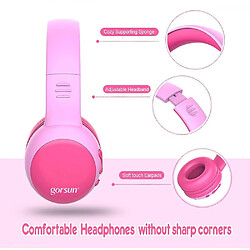 Universal Casque bluetooth pour les enfants (rose) pas cher