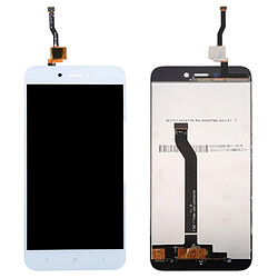 Wewoo Pièce détachée pour Xiaomi Redmi 5A blanc écran LCD + tactile Digitizer Assemblée 