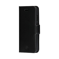 DBRAMANTE1928 Étui Folio pour iPhone 14 Pro en Cuir Copenhagen avec Porte-Cartes Noir 