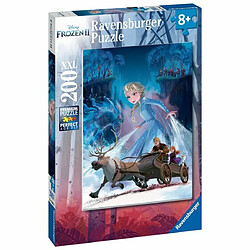 Ludendo Puzzle 200 pièces XXL - La forêt mystérieuse - Disney La Reine des Neiges 2