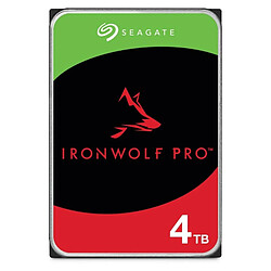 Seagate Technology Disque dur Seagate IronWolf Pro ST4000NE001 4TB 7200 rpm 3,5" 4 TB 3,5"