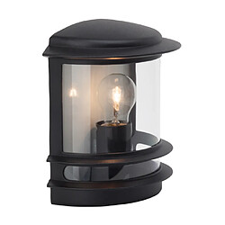 Brilliant (Lighting) HOLLYWOOD-Applique d'extérieur avec capteur H25cm Noir Brilliant