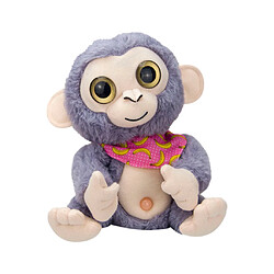 Mignon Mimétisme animal de compagnie Singe Parler Répète ce que vous dites électronique jouet en peluche