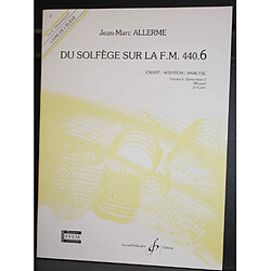 Billaudot Gerard Editions Du Solfège sur la FM 440.6 Chant Audition Analyse - Allerme