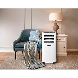 Climatiseur Mobile 5000 BTU, Télécommande Minuterie, Contrôle de la Température, 550, Blanc, Mesko, MS 7911