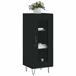 Avis Maison Chic Buffet,Meuble de Rangement,commode pour salon,Cuisine Noir 34,5x34x90 cm Bois d'ingénierie -MN48546