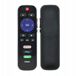 GUPBOO Télécommande Universelle de Rechange Pour TCL Roku TV RC280 28S3750 32S3750 bouton latéral