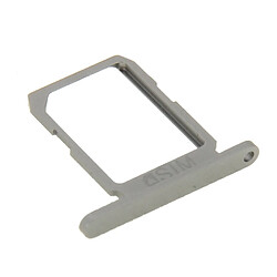 Wewoo Tiroir de Carte SIM gris pour Samsung Galaxy S6 Plateau de unique