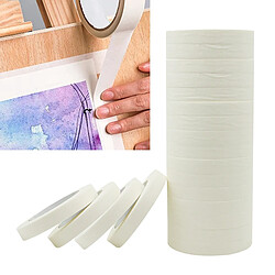 20x Ruban De Masquage Rubans Adhésifs Easy-Peel Pour L'artisanat De Peinture à L'huile 1.0cm X 20m pas cher