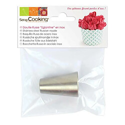 Scrapcooking Douille pâtissière russe Eglantine en inox 