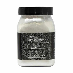 Raphael Pigment pour création de peinture - pot 100 g - Gris iridescent pour nacrer 