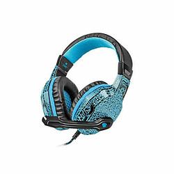 Casques avec Microphone Natec Fury Hellcat Bleu Noir 