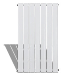 Helloshop26 Radiateur chauffage panneau blanc hauteur 90 cm largeur 54,2 cm pratique design moderne et élégant 3902018 