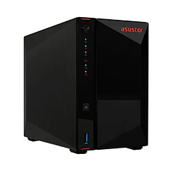 ASUSTOR Nimbustor 2 AS5202T 2 NAS 2Go RAM DDR4 Intel Celeron J4005 Serial ATA Noir