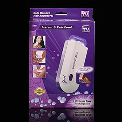 Wewoo Épilation Oui Finition Touch Femmes Induction Rechargeable Epilateur Laser Appareil Defeatherer, UK Plug pas cher