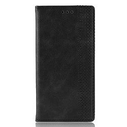 Acheter Etui en PU style vintage noir pour votre Huawei Mate 20 X