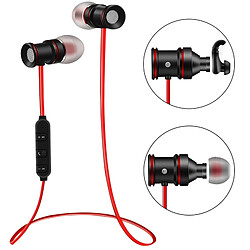 Wewoo Ecouteur Bluetooth pour iPhone magnétique In-Ear Sport V4.1 stéréo étanche écouteurs avec micro Samsung HTC LG Sony et Smartphones N2582